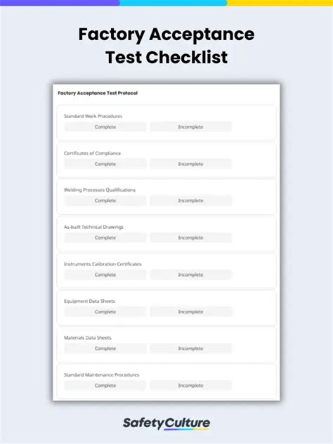 cnc machine acceptance test failed|factory acceptance test pdf.